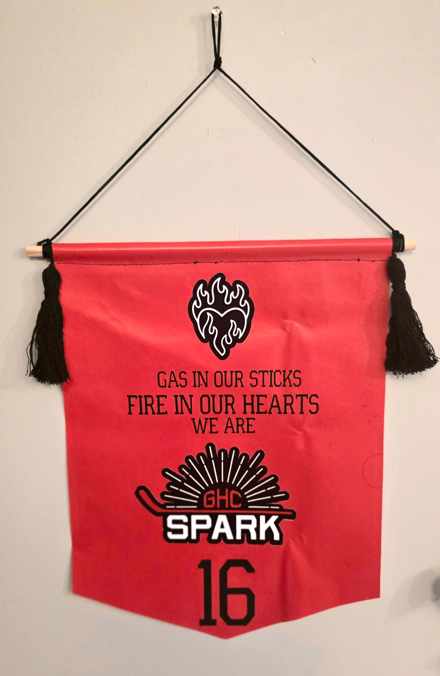 CHAMPION AUTOGRAPH FLAGS
