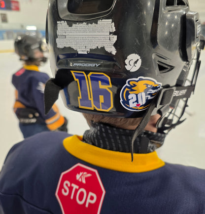 Helmet Stickers - Numbers